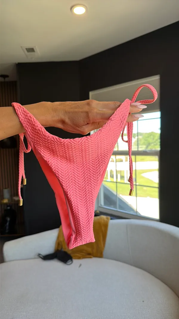 Monday swimwear two piece pink - Image 3