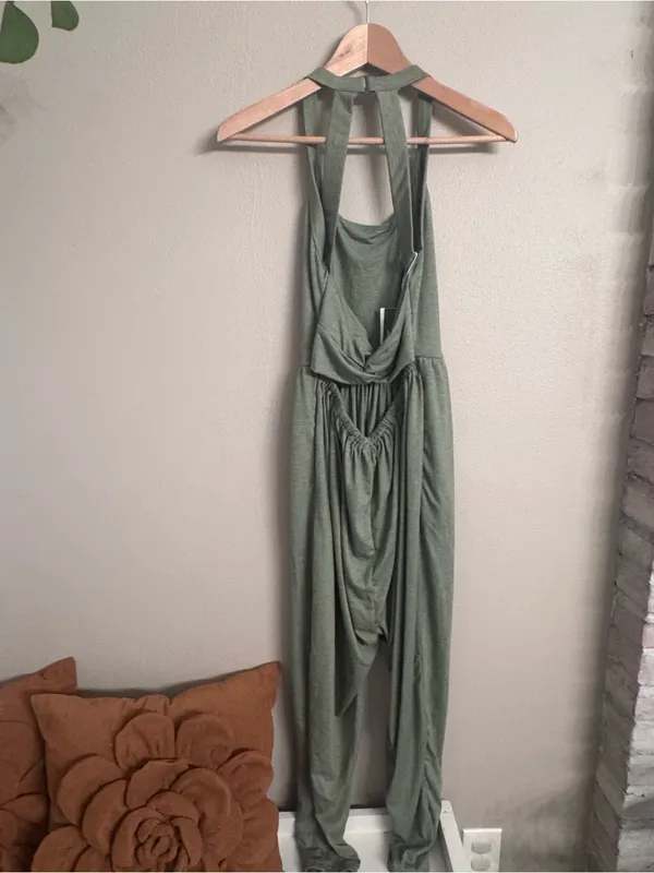 HALARA U Neck Harem Jumpsuit - Image 3