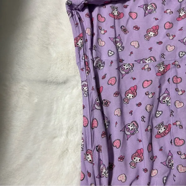 Sanrio My Melody & Kuromi‎ Sweetheart Long-Sleeve Mini Dress XL - Image 8