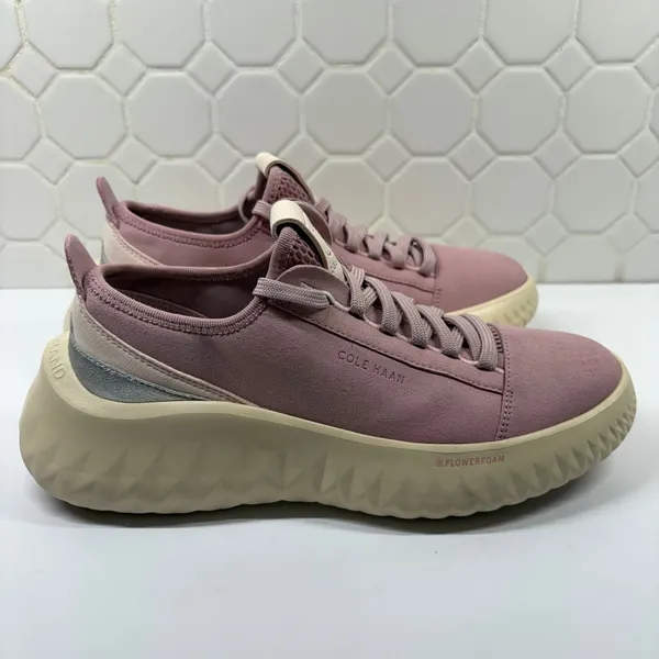 Cole Haan ZERØGRAND Sneaker Women 7.5B Pink FlowerFoam W30247 Walking Shoe - Image 5