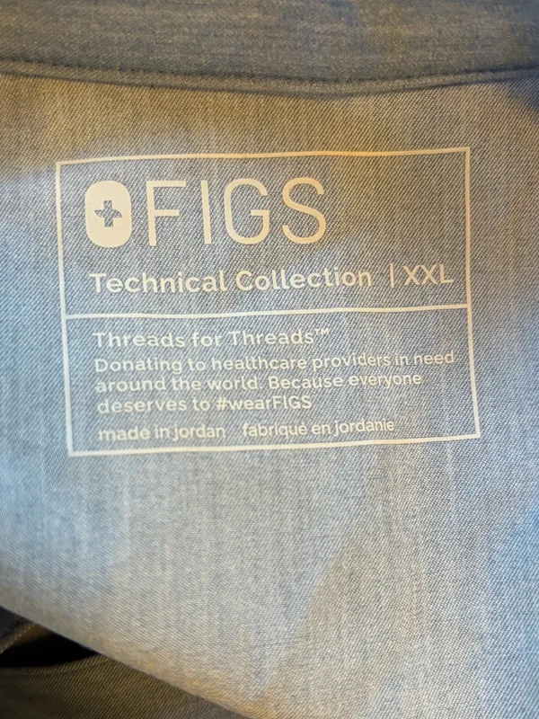 Figs Rafaela Oversized Scrub Top sz XXL - Image 3