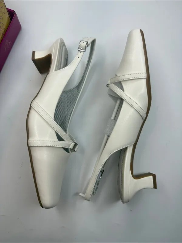 Easy Street Women's Ridley Square Toe Kitten Heel Pumps Size 8M - Image 7