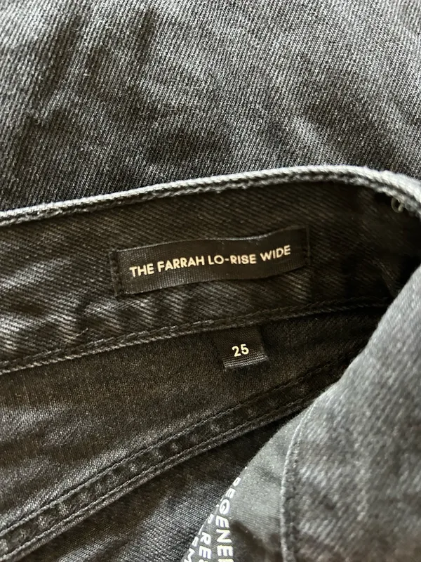 Aritzia Farrah Low rise wide leg Jeans - Image 5