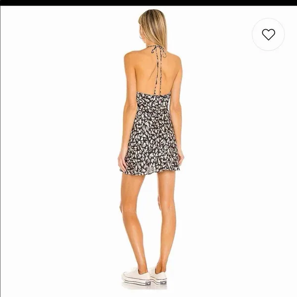 Free People Hang On Halter Printed Slip Dress in Night Combo Women’s Size M‎ - Image 2