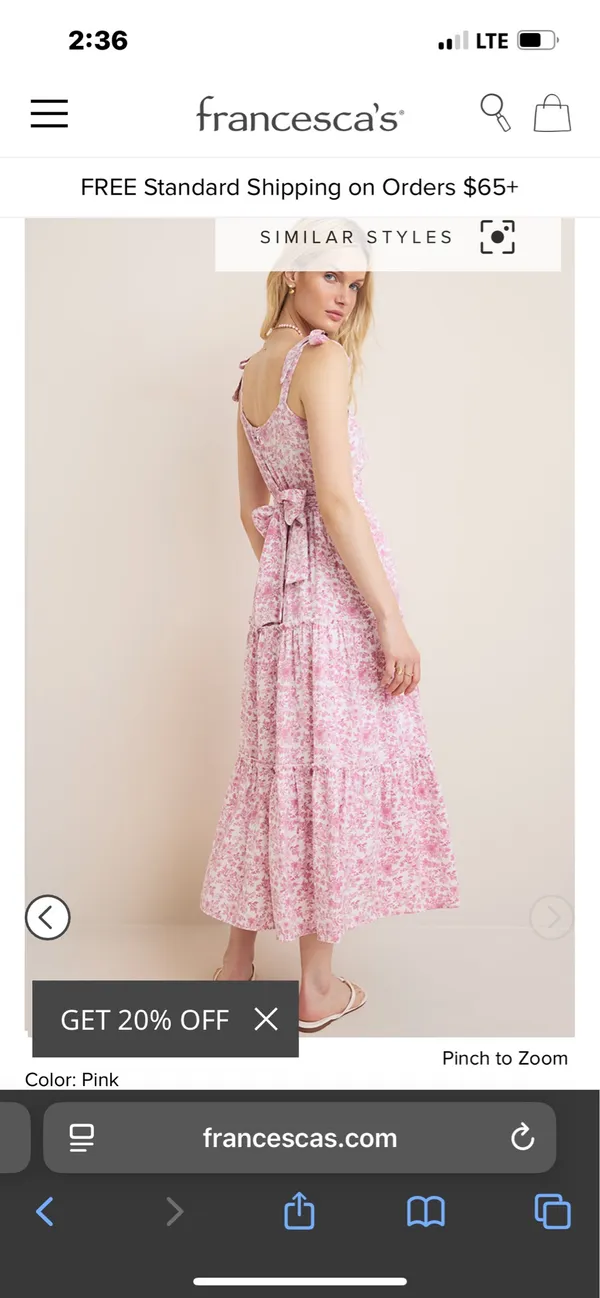 Francesca's Dress - Image 2