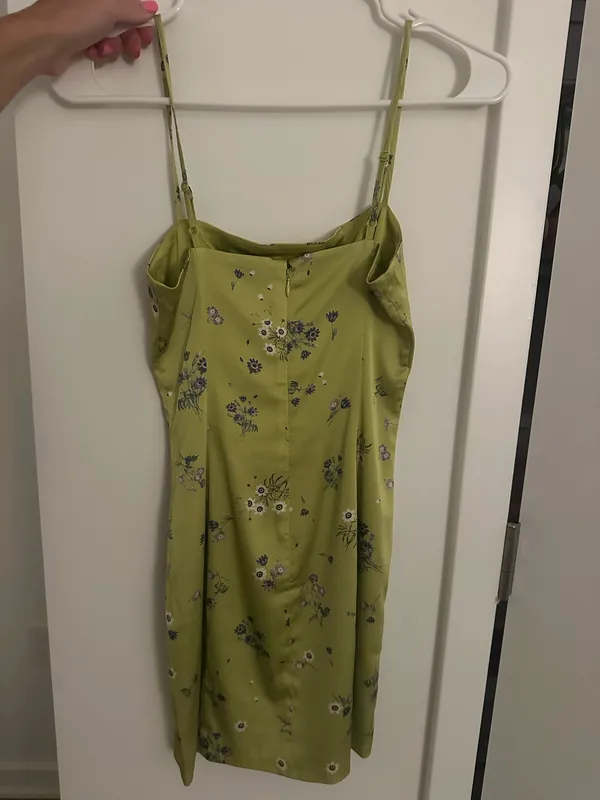 Aritzia Sunday Best Dress Satin Mini - Image 2