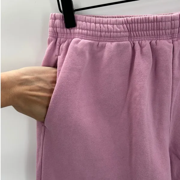 Beyond Yoga Womens Pink High Waisted Elastic‎ Cuff Sweatpants Size Medium - Image 3