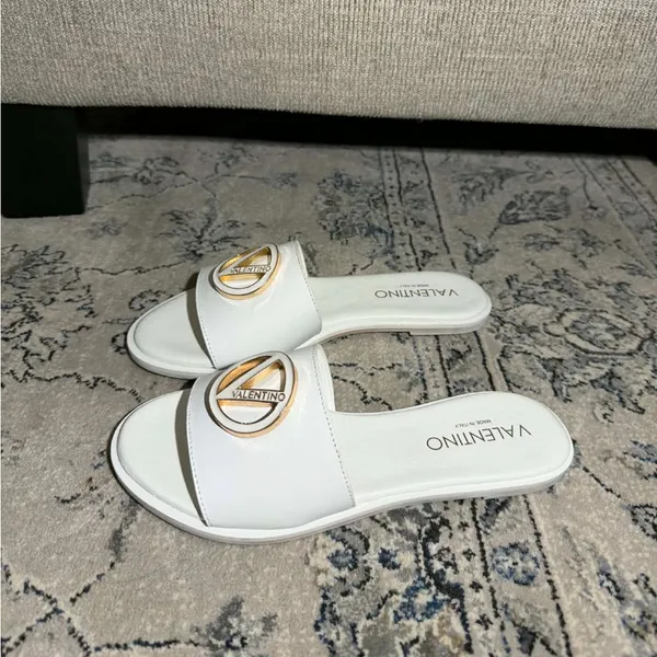 Valentino by Mario Valentino Bugola Leather Sandal - Image 4