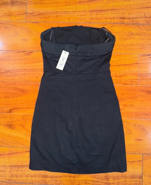 Garage Black Strapless Mini Dress Bodycon - Image 3