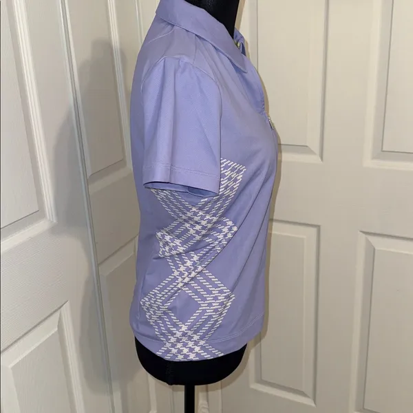 Nike golf Women's Lavender Polo Shirt - Image 4