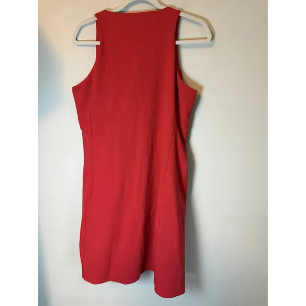 Spanx Booty Boost V-neck Dress Red Sz XL NEW $138 - Image 9