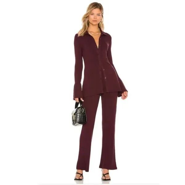 N:PHILANTHROPY Reign‎ Pant in Space Cherry NWT - Image 2