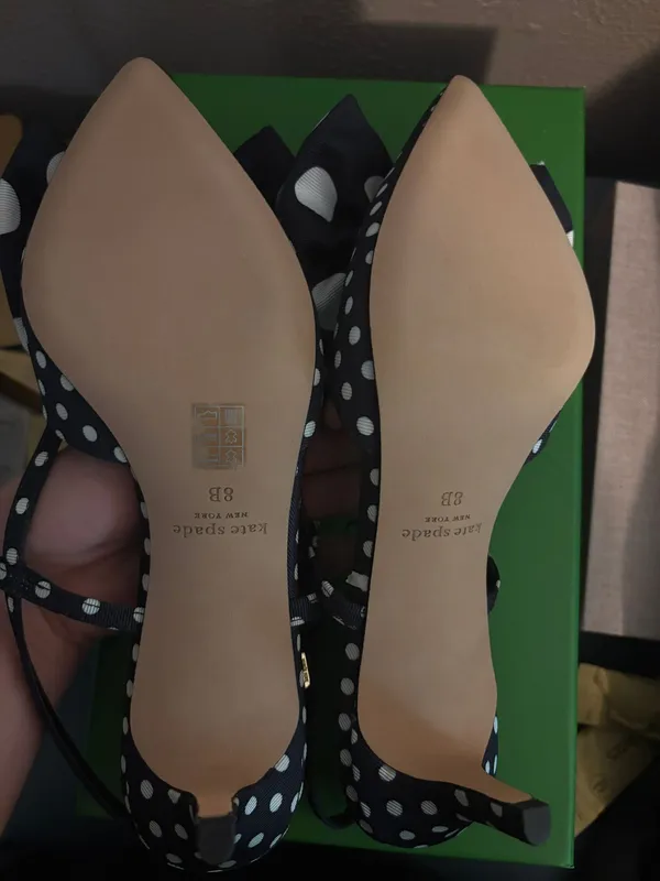 Kate Spade Polka Dot Heels - Image 2