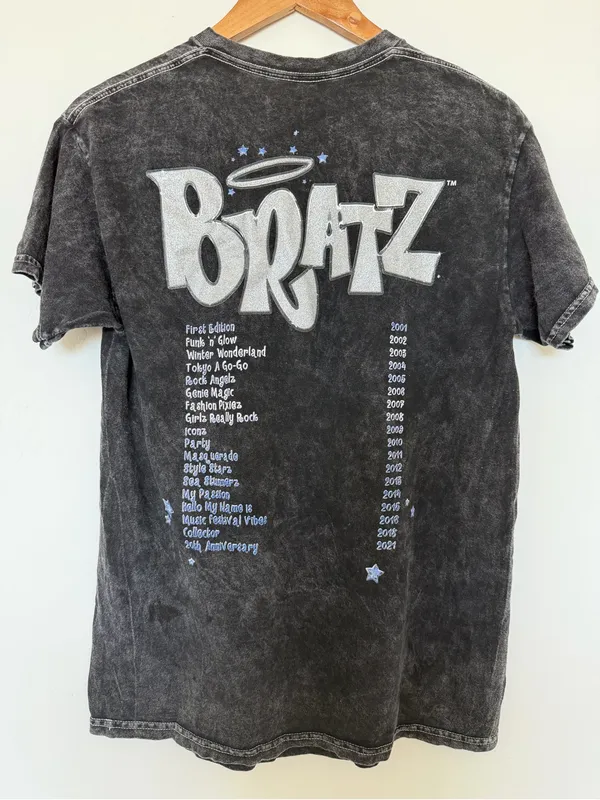 Women’s Bratz Black Graphic Tee - Short Sleeve - Image 5