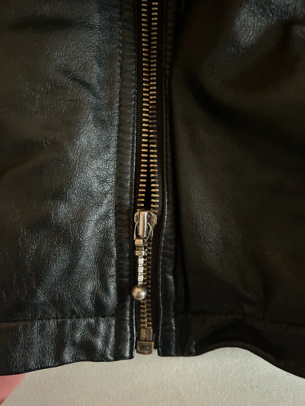 Vintage Leather Jacket - Image 5