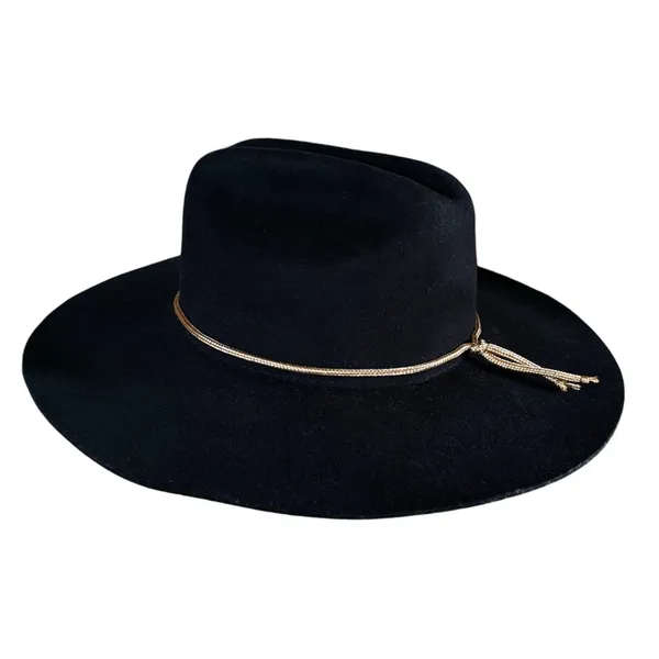 NWT Lack of Color The Ridge Black Felt Hat Size Small 55CM - Image 7