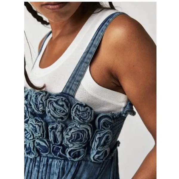 Free People Dolly Midi Dress Size S. A49 - Image 2