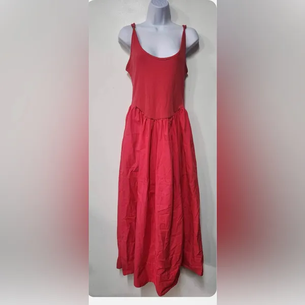 Free People Dylan Midi Dress Size L. B18 - Image 6