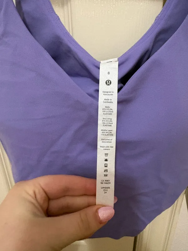 NWT Lululemon Align Tank Dark Lavender - Image 3