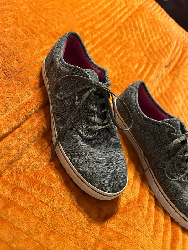 Vans Women’s Shoes 8 charcoal grey - Image 9
