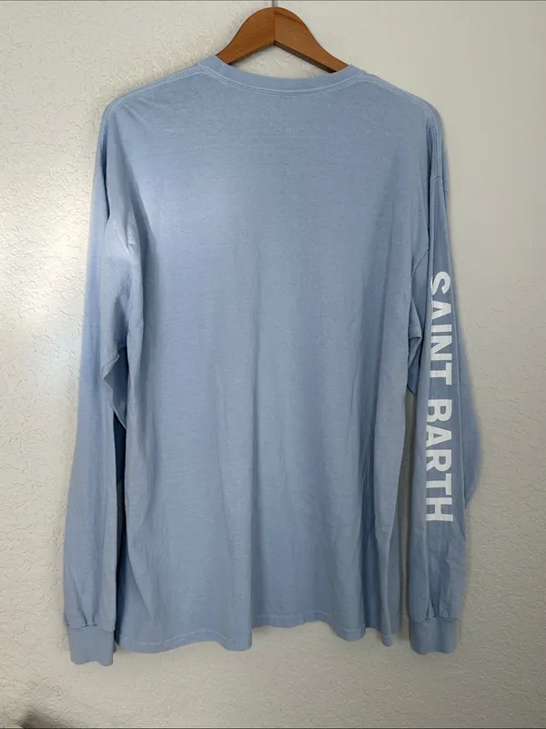 John Galt Brandy Melville Saint Barth Long Sleeve Tee Coastal Anchor Oversized - Image 2