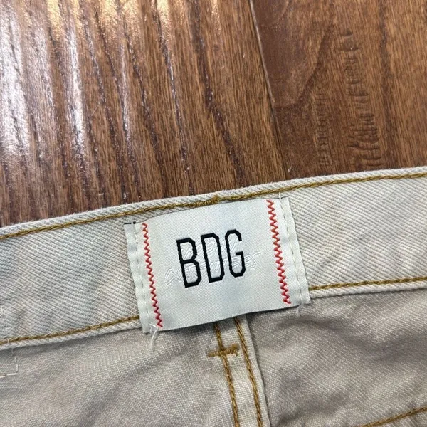 BDG high rise baggy cowboy jeans beige size 26 - Image 5