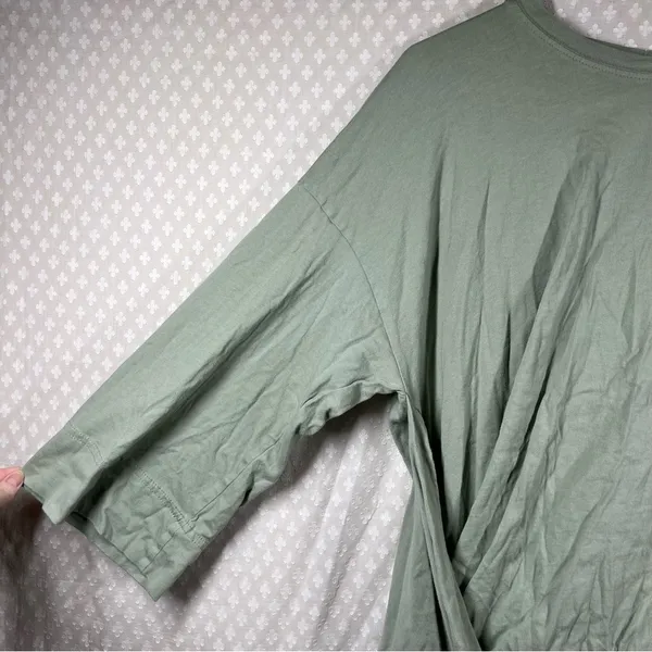 Free‎ People Beach Sage Green Oversized Top - Image 4