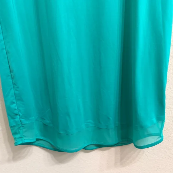 Athleta Sunlover UPF 50+‎ Sleeveless Mesh Hem Teal Green Medium 420736 - Image 5