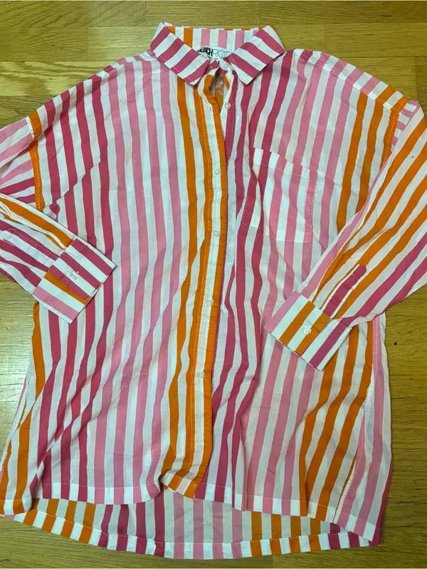 NEW Beach Riot Alexa Revolve Resortwear Vacation Preppy Coastal Coverup Plus LP - Image 4