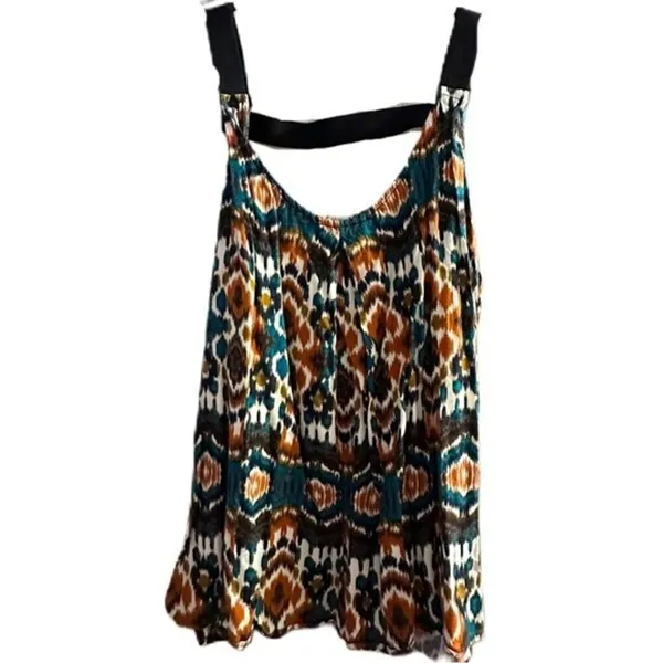 Willow & Clay Geometric Boho Pattern Top Size‎ Medium - Image 3