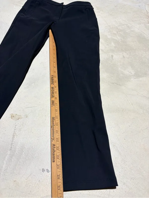 Lululemon Classic Black trouser Pants 6 - Image 5