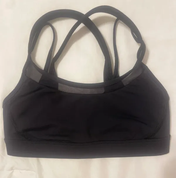 Lululemon Black Get Down Sports Bra - Image 2
