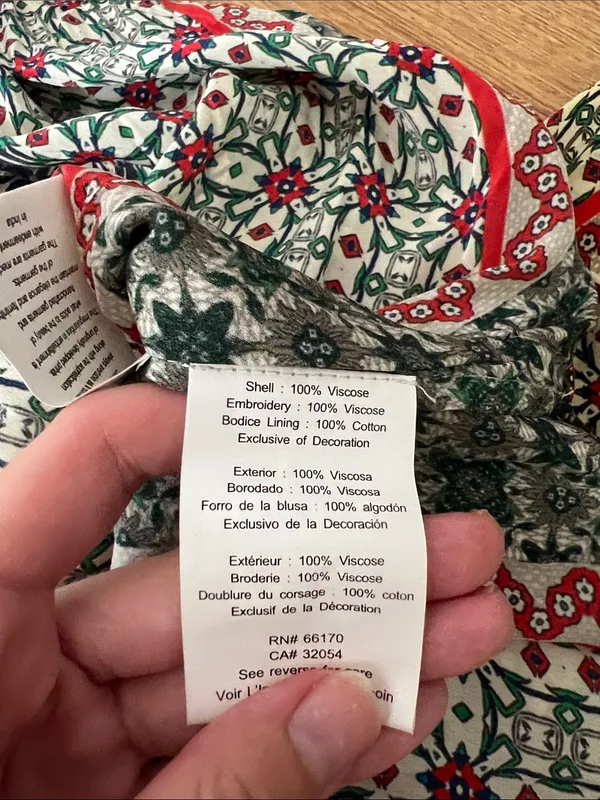 Anthropologie Bhauni by Jyoti Boho Printed Maxi Dress Embellished - Image 6