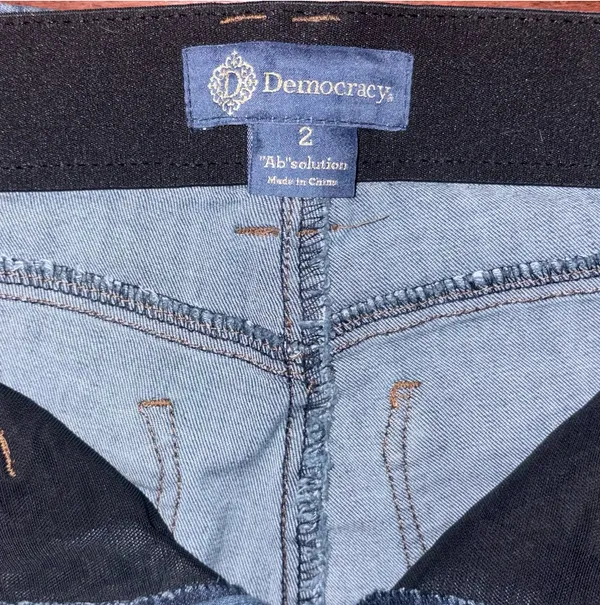 “Ab”solution Boot Cut Distressed Jeans - Image 8