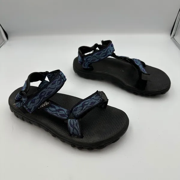 Teva Hurricane XLT2 Sandals Black Blue Purple Strappy Sport‎ Outdoors Women's 6 - Image 5