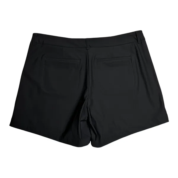 Spanx Sunshine Mid Rise Pull On Shorts Black XL - Image 4
