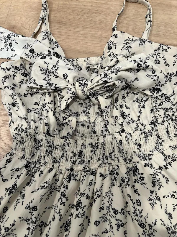 Camilla White and Black Romper - Image 2
