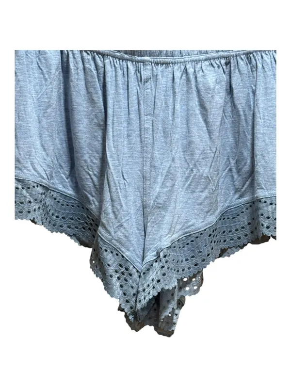Free People Intimately Dream State Lounge Shorts XL Soft Chambray Blue NWT - Image 4