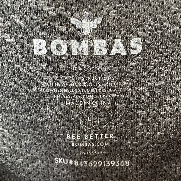 Bombas Grey Color Stitching Crewneck Sweatshirt Large Pockets - Image 5