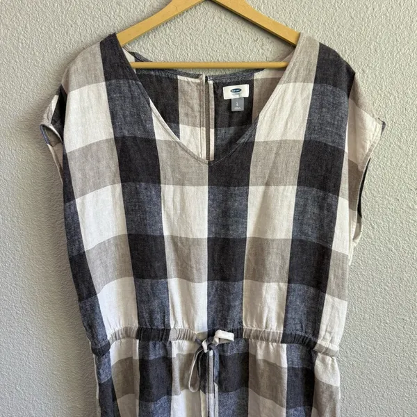 Old‎ Navy Linen Blend Romper Size Large - Image 3