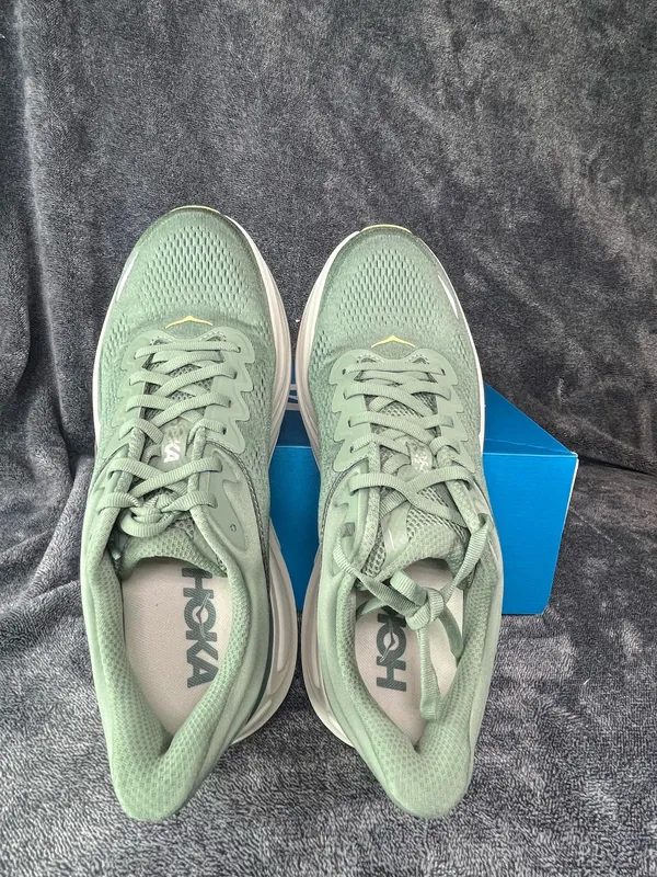 NIB Hoka Bondi 9 Men's Size 10 (US 10D / EU 44) SNTF Green Running Shoes⁠ - Image 3