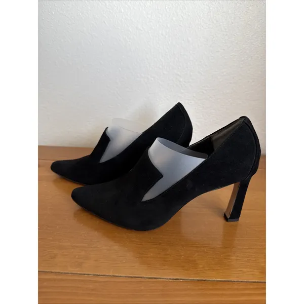 Donald Pliner Louisa Black Suede Pumps Women's‎ Shoes Size 6.5 - Image 3
