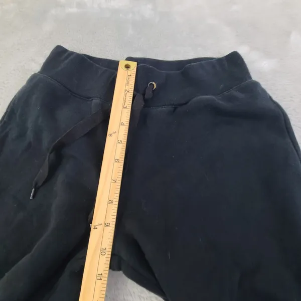 FILA Womens Graphic Tracksuit Trousers Joggers Size Small Black‎ Cotton - Image 7