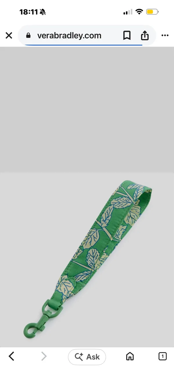 Vera Bradley Wristlet Keychain - Image 2
