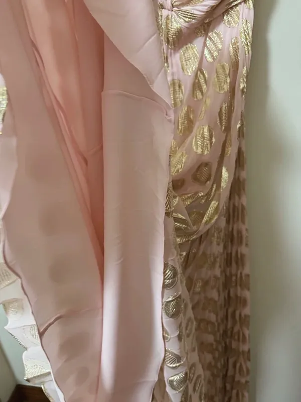 Alexis Maryana Maxi Dress Gown S/M/L Murex Pink Blush Gold Vacation S - Image 7