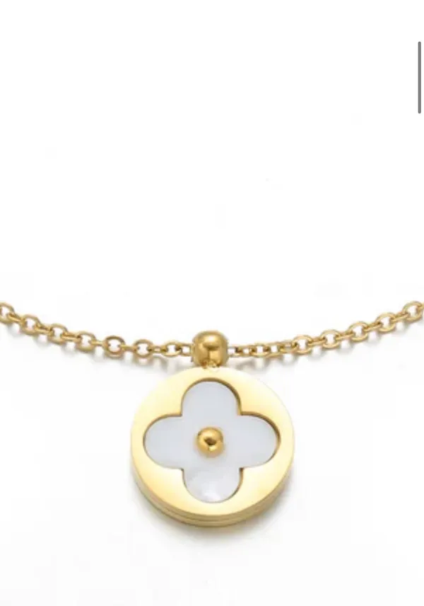 Luxury Clover Bracelet Gold - Image 3