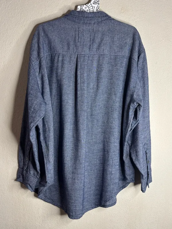 Aerie Anytime Fave Twill Shirt size medium NWT - Image 3