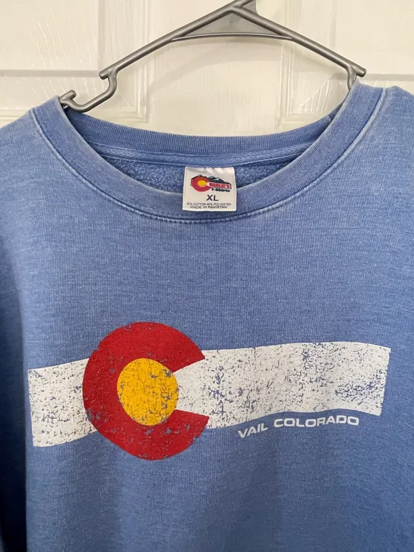 Oversized crewneck Blue Size XL - Image 2