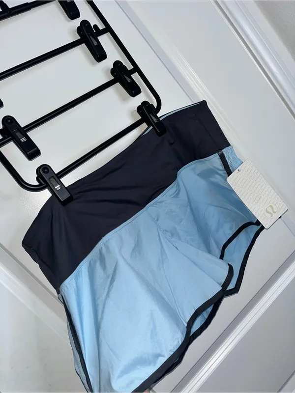 Lululemon Run Sun Sprinter Shorts Sz 12 NWT Moisture Wicking Stretch Mesh Pocket - Image 4