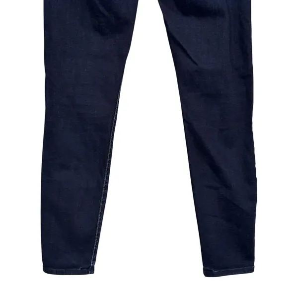 7 For All Mankind The Cropped Skinny Dark Wash Blue Jeans Size 25 - Image 7